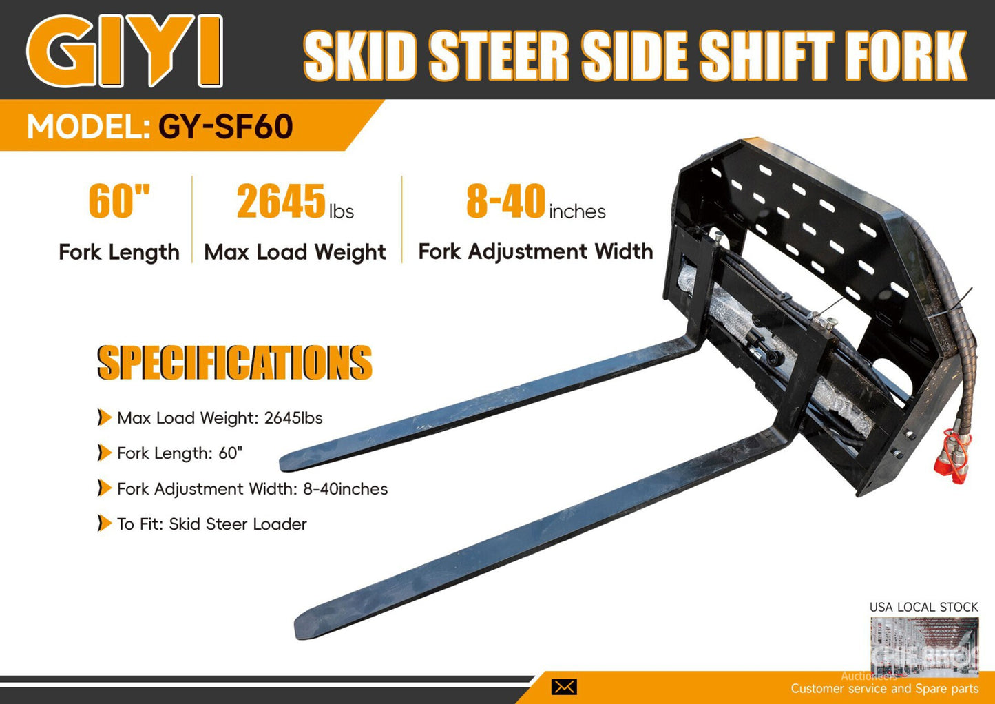 Giyi Hydraulic Forks