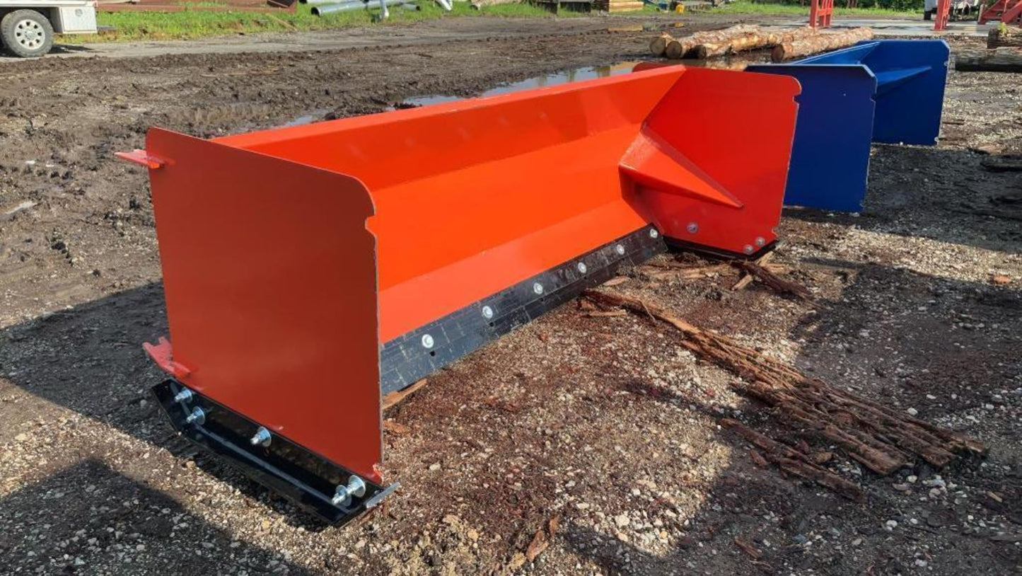 8' Skid Steer Pusher