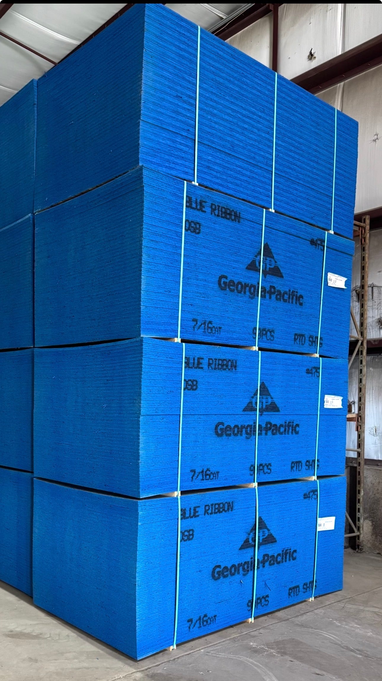 7/16" OSB 4'x8' Bundles -- 90 pieces