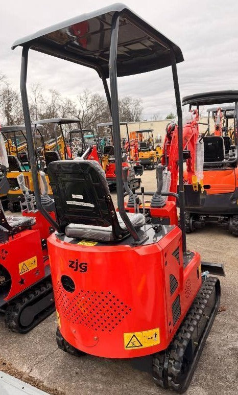 Mini Excavator ZJG-12 Orange