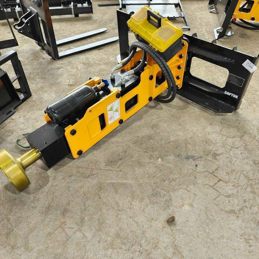 CAPTOK CK-D680 Skid Steer Hydraulic Pile Hammer