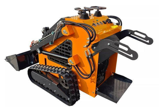 ARTEER 24Hp Compact Mini Skid Track Loader QB-480 w/ Double Hydraulic Pump w/ Three Valves