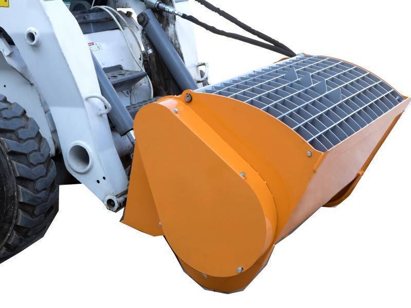 Landhonor Skid Steer Double Discharge Concrete Mixer