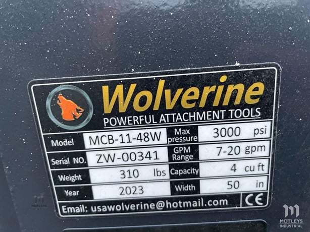 Wolverine Mini Skid Steer Combo Bucket