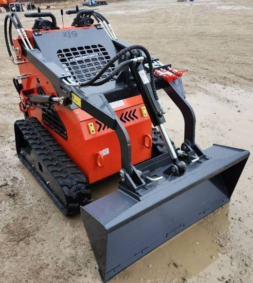 Mini Skid Steer - ZJG-380 Orange