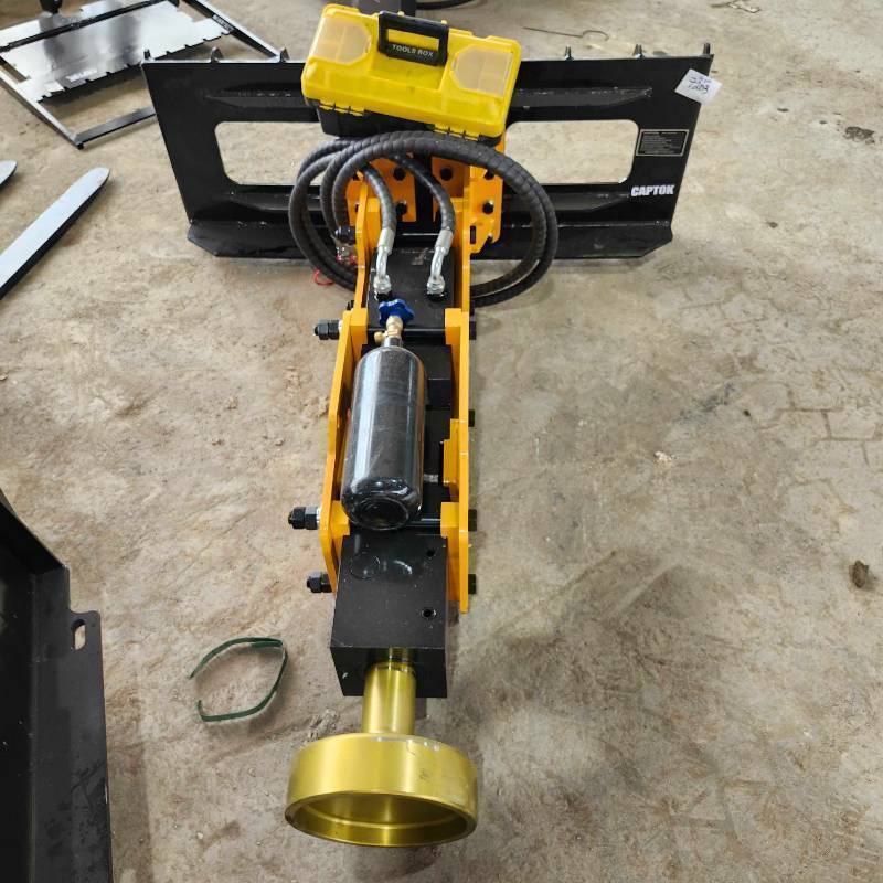 CAPTOK CK-D680 Skid Steer Hydraulic Pile Hammer